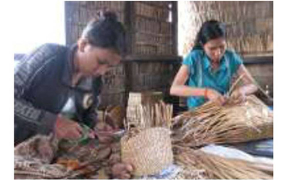 ベネッセ×日本ユネスコ、フェアトレード商品「布袋葵のカゴバッグ」を販売