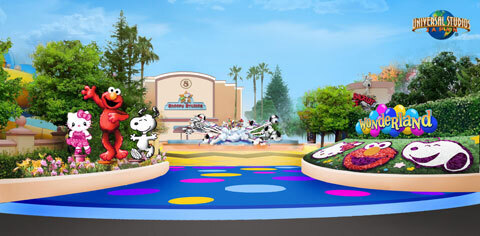 ユニバーサル・スタジオ・ジャパンに新エリア「ユニバーサル・ワンダーランド」が登場