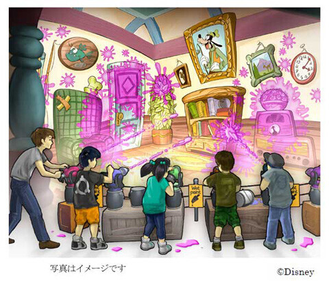 東京ディズニーランドの新アトラクション「グーフィーのペイント＆プレイハウス」を8月24日オープン