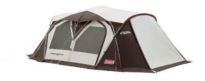 高い居住性と広いリビング！コールマンから、全天候対応型の最高級テント登場