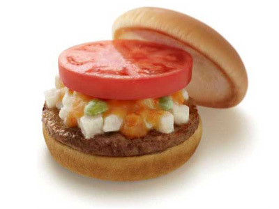 モス×スッキリ!!は“塩糀バーガー”
