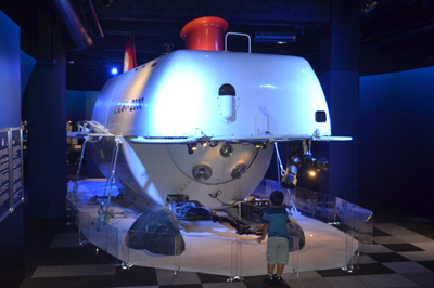 新江ノ島水族館が世界初となる「しんかい2000」常設展示をスタート