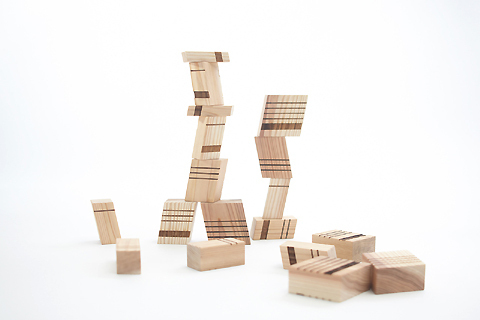 パパと子どものための木のおもちゃブランドから、「どうぶつのドミノ」 「つみき」が発売！