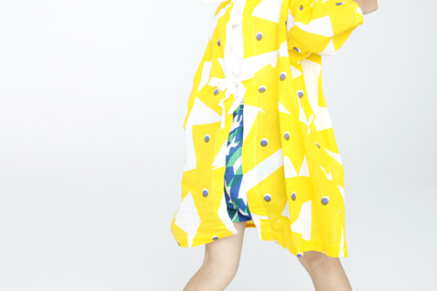 ワンサイズのみ、男女兼用のかわいい子ども服ブランド「kitutuki」がデビュー。