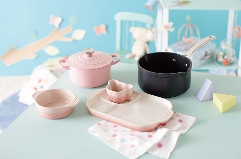 離乳食やおかゆを作るのにも便利！　ベビー用ギフトコレクション「ル・クルーゼ ベビー」登場