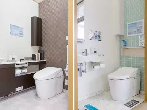 TOTOショールームに見学へ　「進化したトイレテクノロジーに感動！」