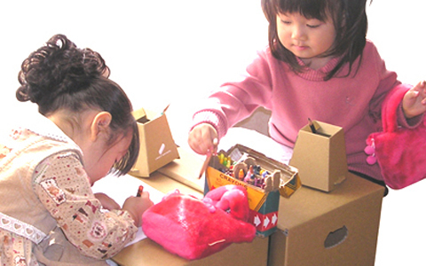 初めてのキッズ家具は、ダンボール製がおすすめ