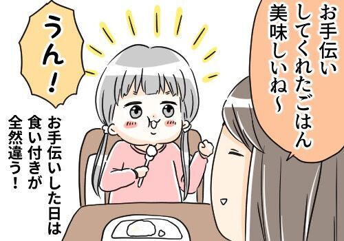 ママ、ひらめきました！少食で食べムラの激しい娘の解決策