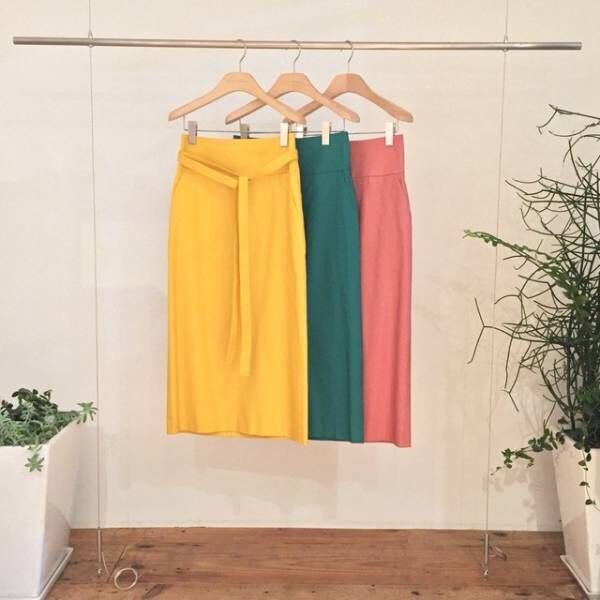 春がきた！カラーを満喫できちゃう「売れ筋カラースカート」をご紹介！