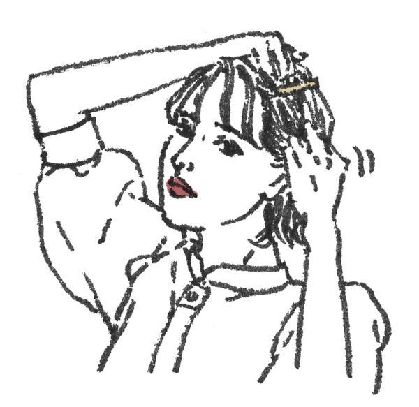 簡単セルフカットで、オシャレに仕上げるシースルーバング【How to Cut Hair Bangs at Home②】