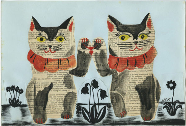 猫好きさん集まれ～！…人気イラストレーター ナタリー・レテ個展