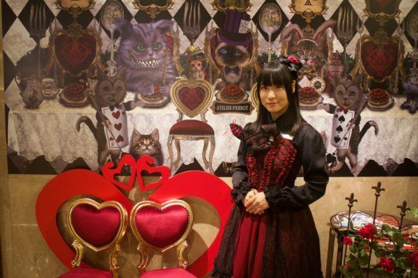 デザートビュッフェ@ヒルトン東京　薔薇と鏡の迷宮で最高峰の紅茶を楽しむティーパーティー【アリスinローズ・ラビリンス】