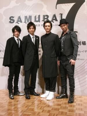 三浦翔平が初舞台、初主演。人気アニメ『SAMURAI7』の舞台版で