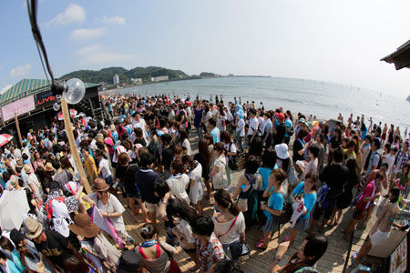 海の家ライブハウス「音霊 OTODAMA SEA STUDIO」が今年もオープン