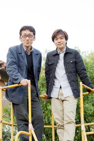 左から、成井豊、畑中智行撮影：山田和幸