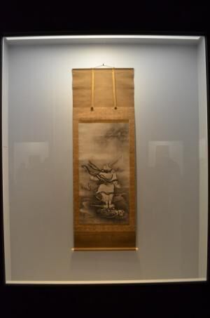雪村筆《呂洞賓図》重要文化財奈良・大和文華館蔵【展示期間：3月28日～4月23日】