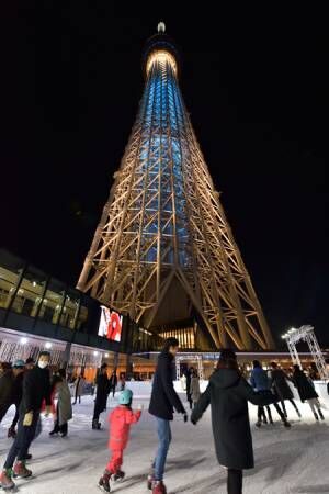 TOKYO SKYTREE TOWN(R) ICE SKATING PARK(過去の様子)／(C)TOKYO-SKYTREETOWN