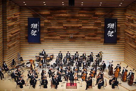 日本センチュリー交響楽団交響曲『獺祭～磨migaki～』初演の模様