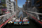 東西の歌舞伎俳優による「船乗り込み」が3年ぶりに開催！