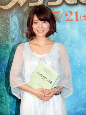 AKB48大島優子『メリダとおそろしの森』公開アフレコで意気込み