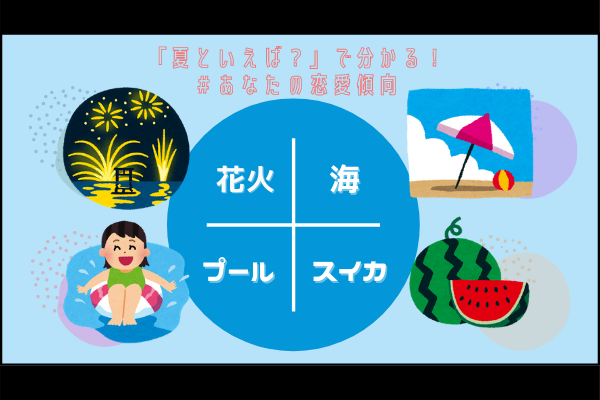 心理テスト 夏といえば で分かるあなたの恋愛傾向 年7月29日 ウーマンエキサイト 1 3