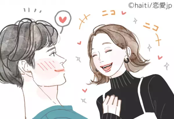 まずは笑顔を意識して…！意中の彼との距離を縮める「会話術」