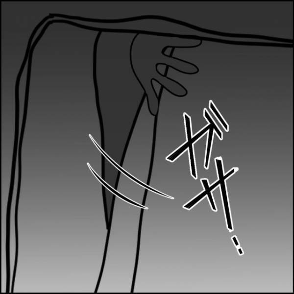 しばらくして再びテントの外の足音を聞いた俺。恐る恐るテントの入り口に目をやると…【異質な森でキャンプ＃8】