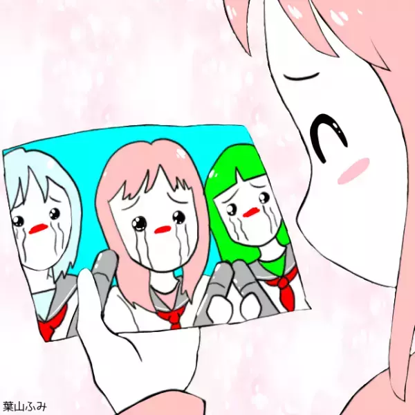 友達も同じ高校へ進学するので泣かないと思っていた卒業式→もらい泣きして目も鼻も真っ赤に＜卒業式でのエピソード＞