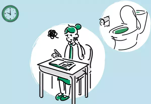 【反省】難関高の試験前。気合いを入れようと、普段は飲まないコーヒー牛乳を一気飲み→試験中に腹痛に見舞われた…