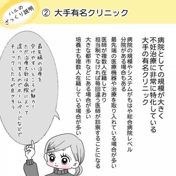妊活のクリニック選びに悩む私。“大手”か“個人”どちらにすべきか決められず…【40歳で妊活始めました＃32】
