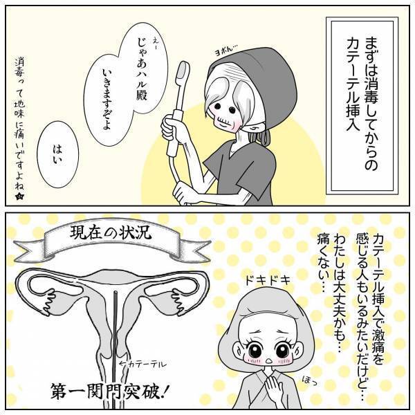 妊活で“卵管造影検査”を受けた私。痛みは少なかったものの卵管が“閉塞気味”といわれ…【40歳で妊活始めました＃53】