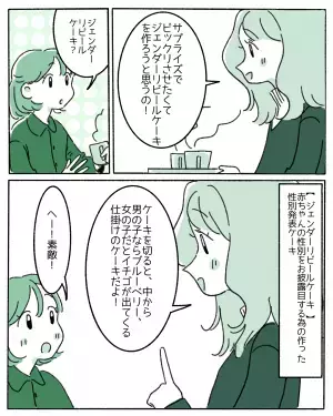 【ジェンダーリビールケーキ】男の子は”青”、女の子は”赤”ってジェンダーバイアスじゃないの？→読者「無自覚だった」