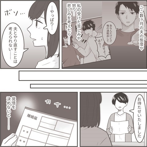 妻「離婚してください」夫「は？まじで言ってるの？」ついに夫に“離婚意思”を表明…さらに”離婚協議の方法”を提案すると？