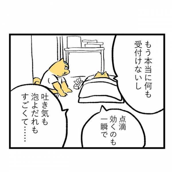 「点滴効くのも一瞬で…」”重症妊娠悪祖”の症状が辛すぎて感情を閉ざしている様子に「気の毒すぎて読むのが辛い」「病気と同じくらいの辛さ」