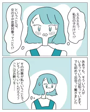 「私女の子だけど！？」同性から突然告白された！その時、咄嗟に考えたことは？