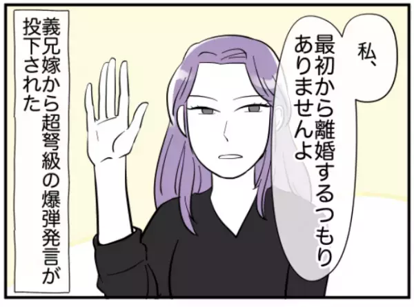 義兄「絶対離婚しないからな！」家族会議で“全く育児していなかった”と判明…⇒離婚を勧める両親に待ったをかけたのは”まさかの嫁”！？