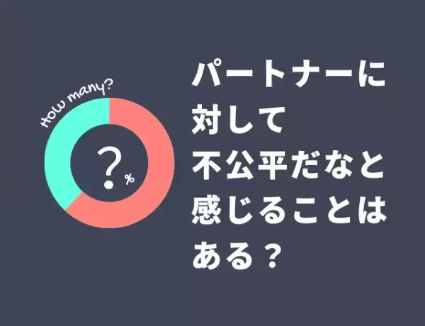 「不公平だと感じることは？」パートナー間の切実な本音とは
