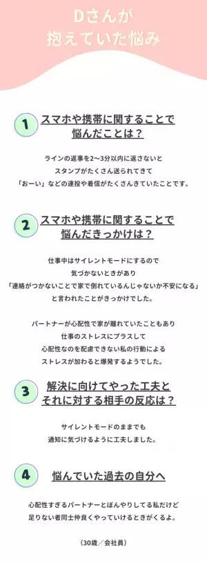 『2〜3分以内に返信必須！？』大量の着信とスタンプが…→交際4年半カップルのスマホのトラブルとは