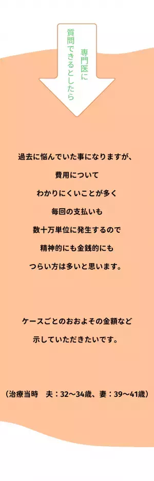 妻「離婚を考えてもいい」夫「2人で…」不妊治療を何度もトライした夫婦。当時悩んでいたこととは？