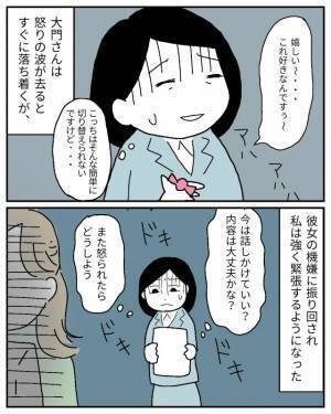 「自分の頭で考えて！」先輩からひどい叱責を受け意気消沈…→30分後、先輩の意外な態度にたじたじ！？