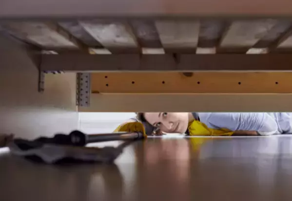 ベッドの下からの「ガサゴソ」と音がして違和感。恐る恐る覗いた瞬間⇒「力が抜けた」「なんとも愛おしい」