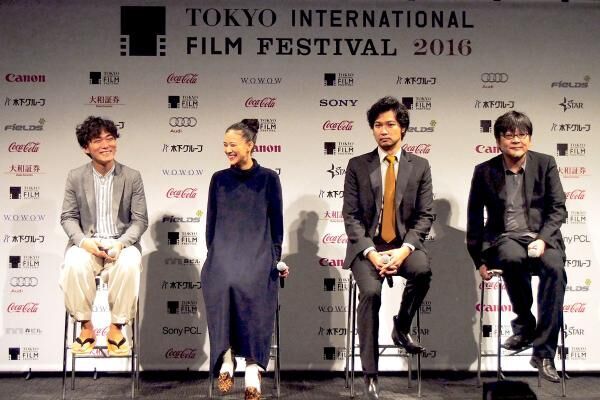 記者会見には蒼井優さんも登壇。今年の東京国際映画祭は10月25日から始まります！