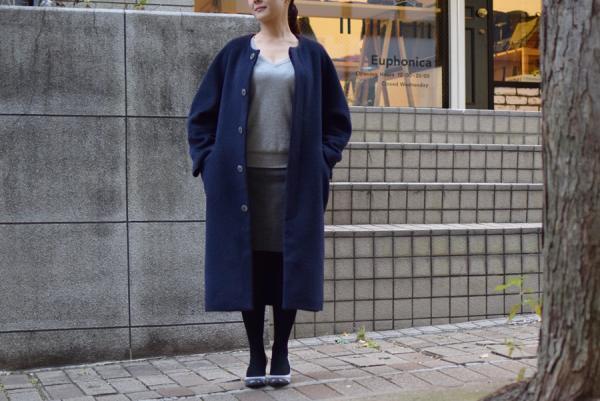 大人シルエットが叶うロング丈ウールコート4選