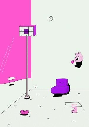 ゆるふわイラストで骨抜きにされる いしい ひろゆきの絵展 が開催 16年11月12日 ウーマンエキサイト 2 2