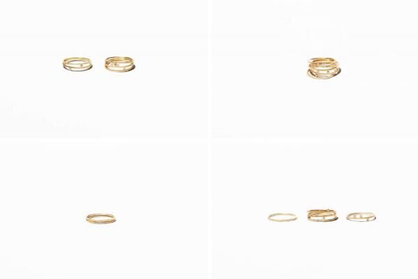 ジュエリーブランド HASUNA がメレダイヤを使用したリング「éclat ring」を6月1日（木）より発売