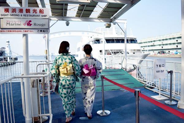 横浜で納涼浴衣クルーズ！マリーンルージュでフレンチコース女子会のススメ