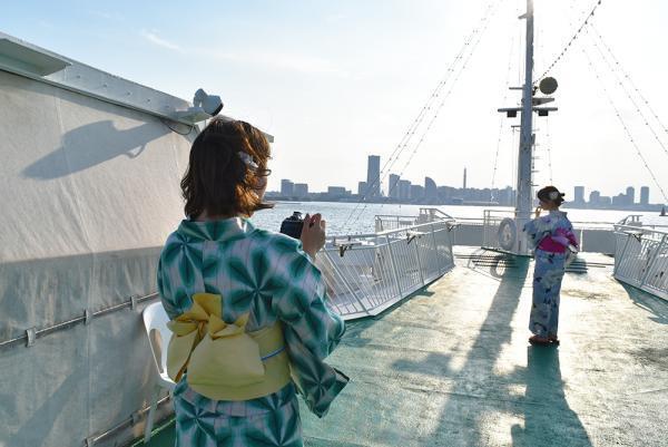 横浜で納涼浴衣クルーズ！マリーンルージュでフレンチコース女子会のススメ