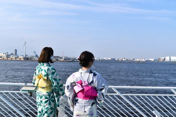 横浜で納涼浴衣クルーズ！マリーンルージュでフレンチコース女子会のススメ