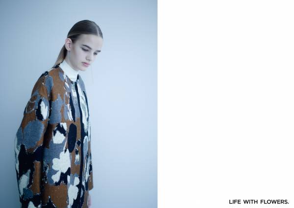 LIFE WITH FLOWERS. 2017年秋冬コレクション 佇まいはジェントルレディ