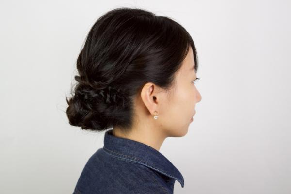 三つ編みで実現！自分でできる着物ヘアアレンジ【ミディアムヘア編】